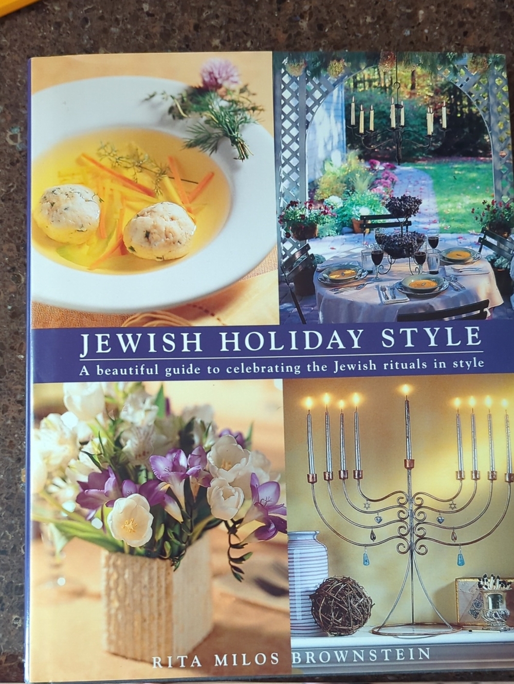 Jewish Holiday Style by Rita Milos Brownstein. Decorative Holiday Book.